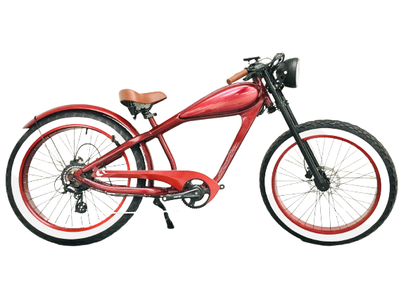 Cooler King 750ws Electric Bike (Red Edition)